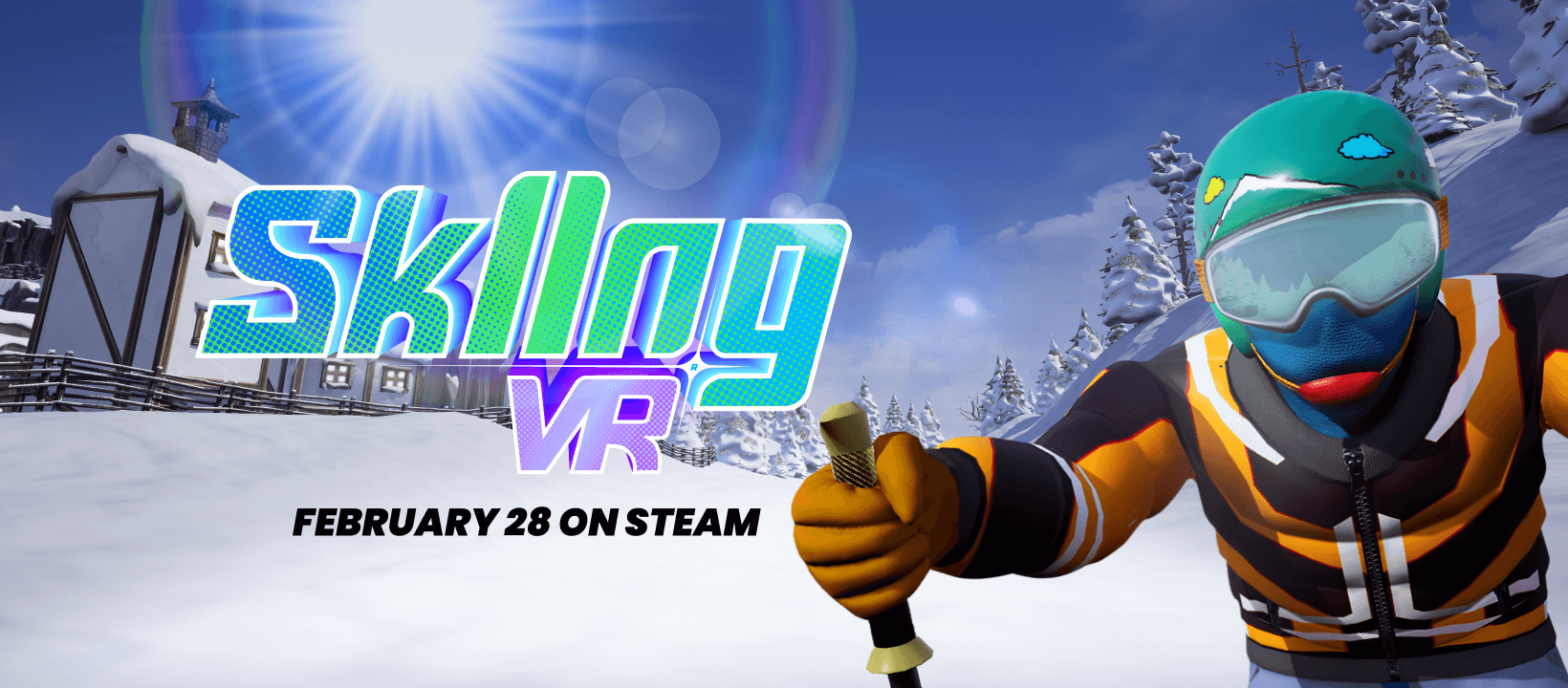 Skiing VR will be avaliable on Feb 28